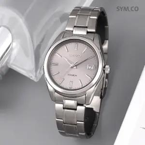 세이코 SUR369P1 사파이어 컨셉츄얼 아날로그 티타늄 남자 메탈 시계 c