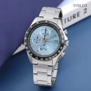 세이코 SBTR029 스피릿 크로노그래피 셀렉션 그린블루 남자 메탈 시계 c