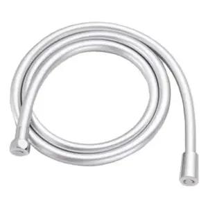 샤워호스 샤워 샤워기 고압 pvc 실리콘 꼬임 물때 방지 호스 2m 메탈실버