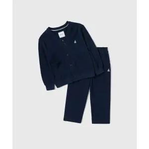 빈폴 키즈 빈폴 BEANPOLE KIDS 와플소재 가디건 세트 네이비 (BI5141U07R)