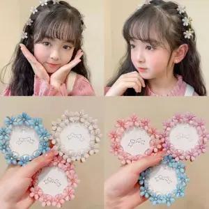 미니 플라워 집게핀 귀여운 앞머리 헤어핀 디스코핀 1 집게핀 미니