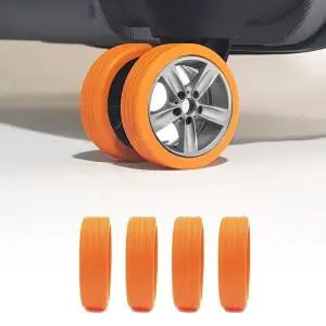 바퀴 커버 보호대 슈즈 휠 캐리어바퀴 커버 덮개 4p