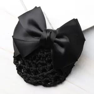 리본 머리망 승무원 그물망 망핀 간호사 올림머리 그물망 망사핀 망삔