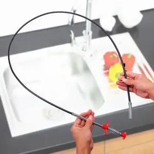 1.6m 손쉬운 배수구집게 배수구청소 뚫어뻥