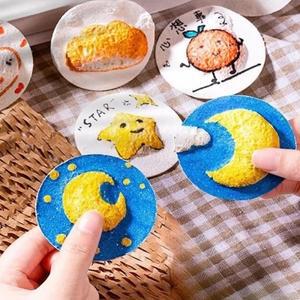 10개 3D 마법 퍼프 폼 질감 그림 종이 어린이 DIY 드로잉 아트 교육용 공예 스펀지 캔버스 보드 수공예 장