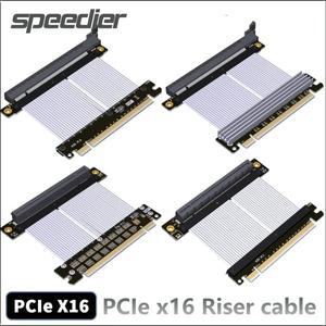 은도금 와이어 PCI Express X16 4.0 라이저 케이블 RTX4090 GTX 그래픽 비디오 카드 게임용 GPU 연장 Gen4