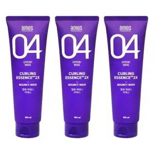 뷰티관리 아모스 04 스타일 컬링 에센스 2X 이엑스 150ml 파마 펌 헤어 스타일링 x 3개