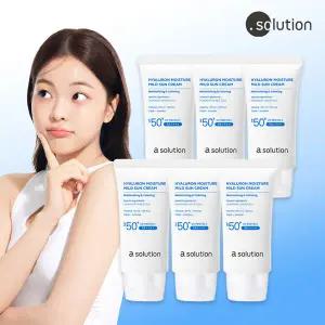 [3+3][.solution] 에이솔루션 히알루론 수분 마일드 선크림 50ml