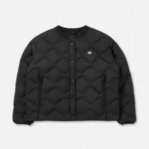 kolonsport 여성 솟솟 넥리스 경량 다운 TVJDW25912BLK