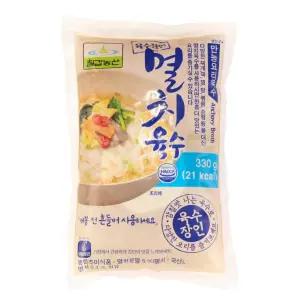 [내일도착] 칠갑농산 멸치육수 330ml x 15팩