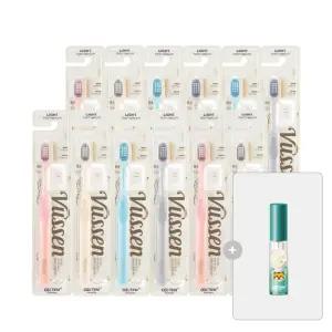 뷰센 라이트 칫솔 12입+지엔 무알콜 구취스프레이 10ml