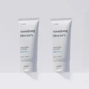 [에뛰드] 순정 디렉터 무기자차 선크림 50ml+50ml 기획세트