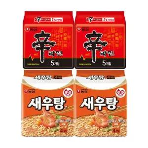 새신새신(신라면10,새우탕8)