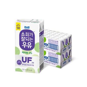 소화가잘되는우유 저지방, 190ml, 24개입, 2개