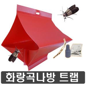 국산 화랑곡나방 트랩 해충퇴치용 쌀나방 쌀벌레 끈끈이트랩 초강력 페로몬