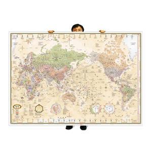 맵소프트 세계지도 대형 코팅형 2m 10cm X 1m 50cm 코팅 인테리어 벽장식