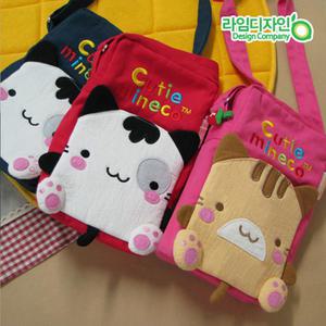 미네코 캐쥬얼 피크닉 가방/케릭터  보조가방/예쁜 크로스백/어린이 나들이/솔더백/아동/유아