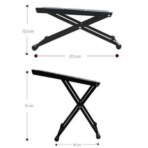 통기타 발판 페달 클래식기타 소품 6단 조절 가능