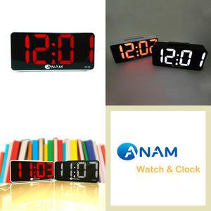 [아남시계 HD860] 무소음 LED 디지털 알람 탁상 시계