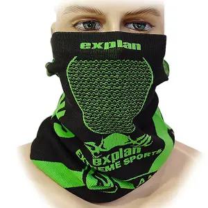 (국산) 겨울 스포츠 방한 넥워머 익스플랜 6010-자전거 운동 등산 골프 동계용 얼굴햇빛가리개 자외선차단 마스크