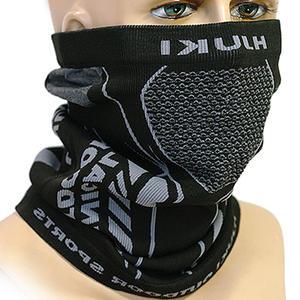 휴키 무봉제 넥워머 파워-자외선차단 얼굴마스크/목도리/자전거 스키 등산 동계 방한용 마스크