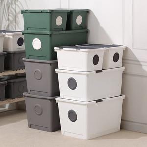 [올리빙]도트 리빙박스 80L 2P