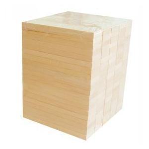 [조엔] 원목 카프라 100pcs  / 나무쌓기블럭 / 쌓기나무 카프라 원목카프라 진공포장