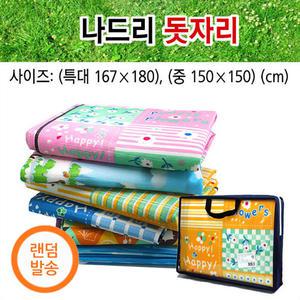 나드리 돗자리 중/특대 지퍼가방 야외용매트 캠핑매트(랜덤)