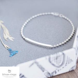 실버925 바모양팔찌 에이린B