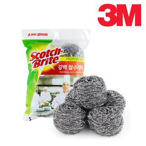 3M 수세미 강력 철수세미 5개입 (45g)