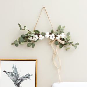 우리집 꾸미기 유칼립투스 목화 가랜드