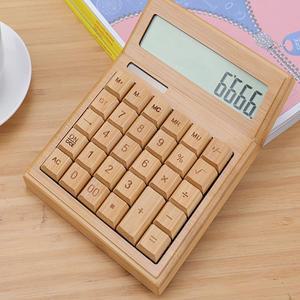 계산기 나무계산기 대나무계산기 전자계산기 우드 원목 사무용품 사무기기 문구 문구세트 문구류
