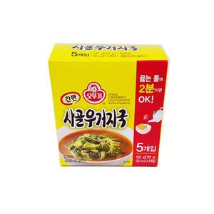 간편 즉석 사골우거지국 (5개입) 50g