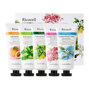 리코셀 시어버터 핸드크림 5종 선물세트