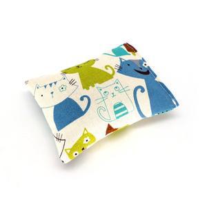 [고양이왕국]꿀잼놀이터 꿀잼 캣닢 쿠션(소) - 색상랜덤