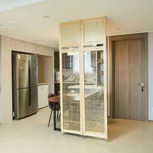 블라인드 원목 인테리어 가벽 파티션 3color