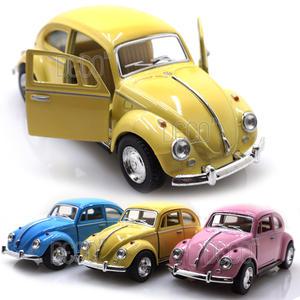 데코앤 폭스바겐 비틀 파스텔 랜덤 미니카 다이캐스트 풀백