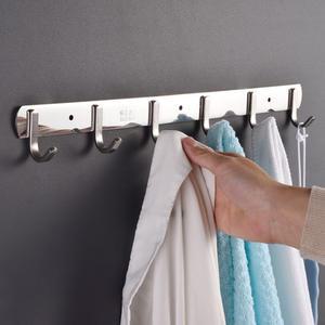 무료배송-6단 / 접착식후크 벽옷걸이/벽걸이후크/접착식후크/도어후크/모자