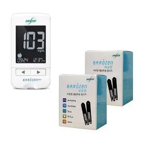 한독 바로잰 혈당측정기셋트+시험지100개+채혈침100개+알콜솜100매