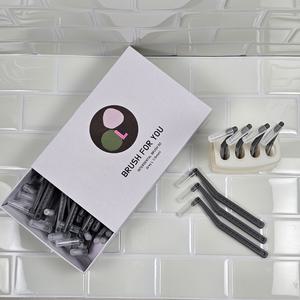 브러쉬포유 치간칫솔 L형 L(1.5)50p+생분해휴대용10p+케이스