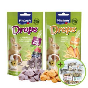 비타크래프트 드롭스75g 맛있는 햄스터 토끼 영양간식