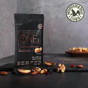 [산과들에] 브라질너트 하루견과 원데이프리미엄 100봉 낱봉 (견과간식)