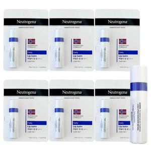 뉴트로지나 데일리 립밤 4g 6개