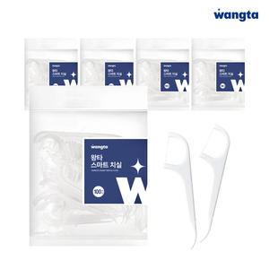 왕타 스마트 치실 [100개입 x 5팩, 총 500개]