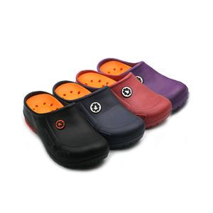 남녀공용 미끄럼방지 가벼운 주방화 논슬립 다용도슬리퍼 빅사이즈 조리화 230~290mm - SW-항균슬리퍼