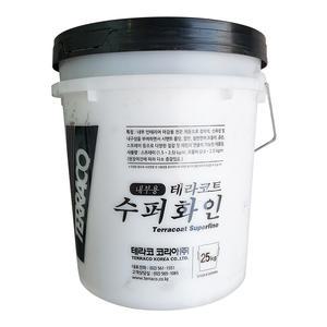 테라코코리아 테라코트 수퍼화인 친환경 마감재 내부용 25kg