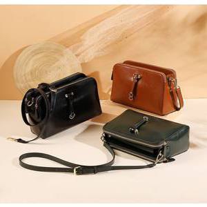 소가죽 레트로 컬러 여성 숄더백 쇼퍼백 토트백 크로스백 핸드백 버킷백 여자 미니 가방