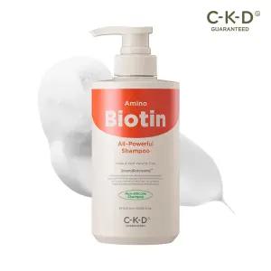 CKD 아미노비오틴 탈모완화 뿌리볼륨 올파워풀 샴푸 500ml