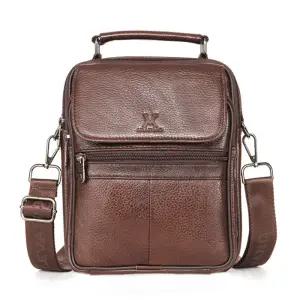 밀레바노 남성 중형 가죽가방 크로스백 MV-18106 캐주얼 데일리 숄더백