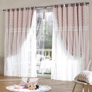 지나송 샤나 웨딩스타일 이중암막커튼 슈퍼특대형(620×230cm)